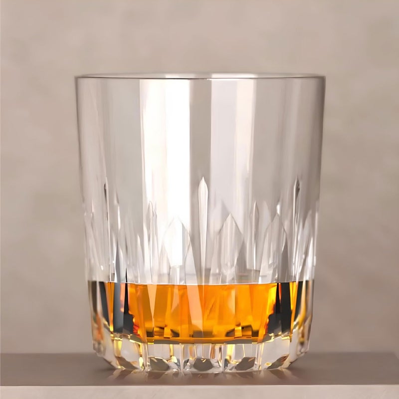 Lucaris Pavilion Dazzle Double Old Fashioned/Rocks Glass - 350ml (Set of 6) - Premium Crystal for Whiskey, Cocktails, Spirits - Image 4